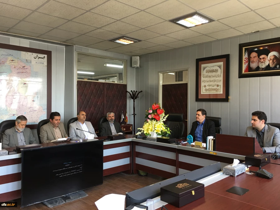 ملاقات حضوری کارکنان معاونت آموزشی با ریاست محترم دانشگاه فرهنگیان -29 اردیبهشت 97