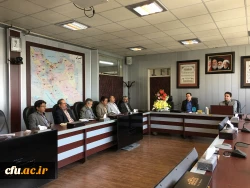 دیدار حضوری کارکنان معاونت آموزشی با ریاست محترم دانشگاه فرهنگیان -29 اردیبهشت 97