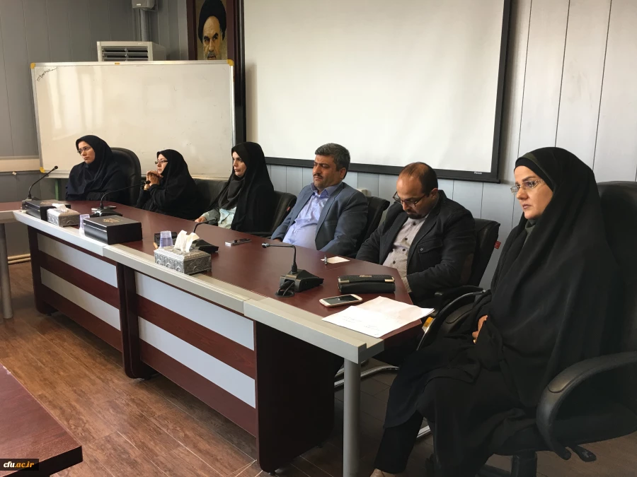 دیدار حضوری کارکنان معاونت آموزشی با ریاست محترم دانشگاه فرهنگیان -29 اردیبهشت 97