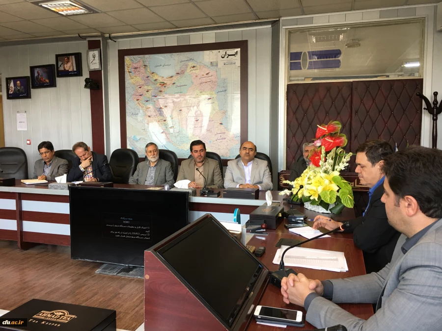 ملاقات حضوری کارکنان معاونت آموزشی با ریاست محترم دانشگاه فرهنگیان -29 اردیبهشت 97