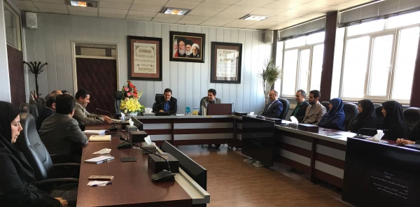 دیدار  حضوری کارکنان معاونت آموزشی با ریاست محترم دانشگاه فرهنگیان -29 اردیبهشت 97