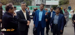بازدید دکتر علی محمدی مدیر امور مدارس وابسته و کارورزی دانشگاه فرهنگیان از مدارس همکار طرح کارورزی