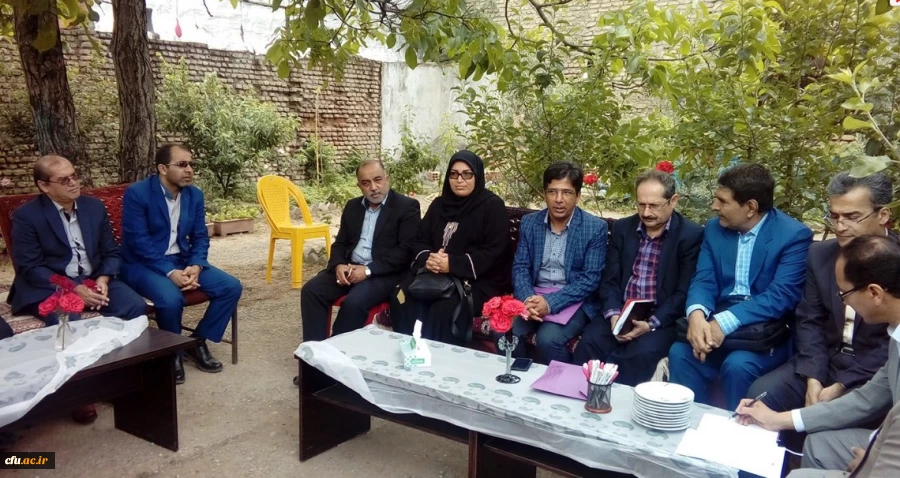 بازدید دکتر علی محمدی مدیر امور مدارس وابسته و کارورزی دانشگاه فرهنگیان از مدارس همکار طرح کارورزی