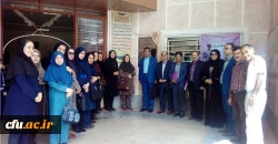 بازدید دکتر علی محمدی مدیر امور مدارس وابسته و کارورزی دانشگاه فرهنگیان از مدارس همکار طرح کارورزی
