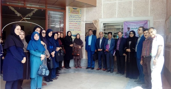 بازدید دکتر علی محمدی مدیر امور مدارس وابسته و کارورزی دانشگاه فرهنگیان از مدارس همکار طرح کارورزی