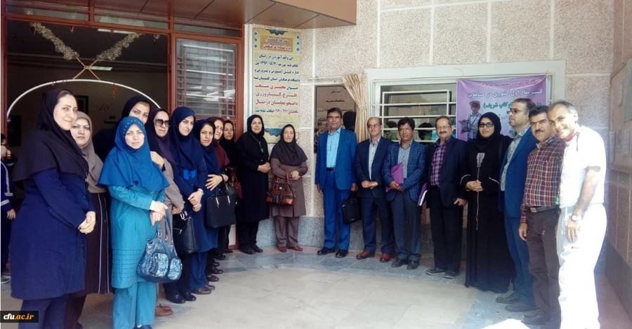 بازدید دکتر علی محمدی مدیر امور مدارس وابسته و کارورزی دانشگاه فرهنگیان از مدارس همکار طرح کارورزی