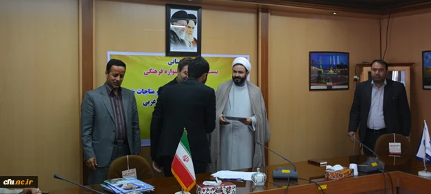 مراسم تکریم و معارفه مسئولین بسیج دانشجویی پردیس های دانشگاه فرهنگیان آذربایجان غربی برگزار شد 4