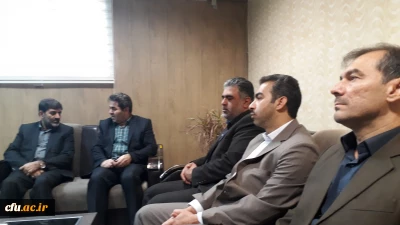 دیدار سرپرست پردیس های استان آذربایجان غربی با رئیس شورای اسلامی کلانشهر ارومیه  و  مدیرکل نوسازی و تجهیز مدارس استان