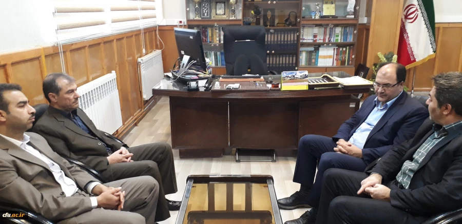 دیدار سرپرست پردیس های استان آذربایجان غربی با رئیس شورای اسلامی کلانشهر ارومیه  و  مدیرکل نوسازی و تجهیز مدارس استان آذربایجان غربی 2