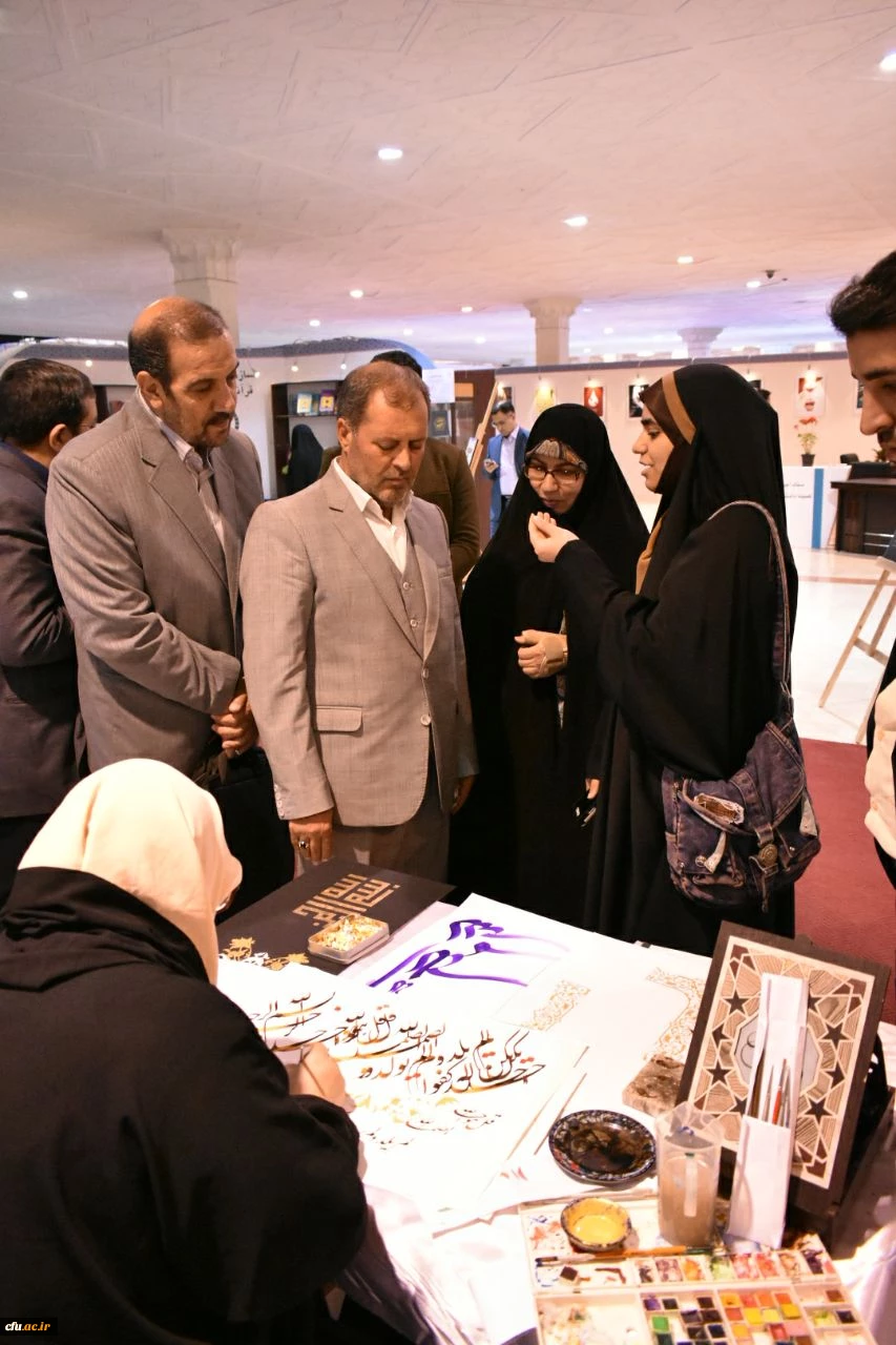 غرفه دانشگاه فرهنگیان در بیست و ششمین نمایشگاه بین المللی قرآن کریم