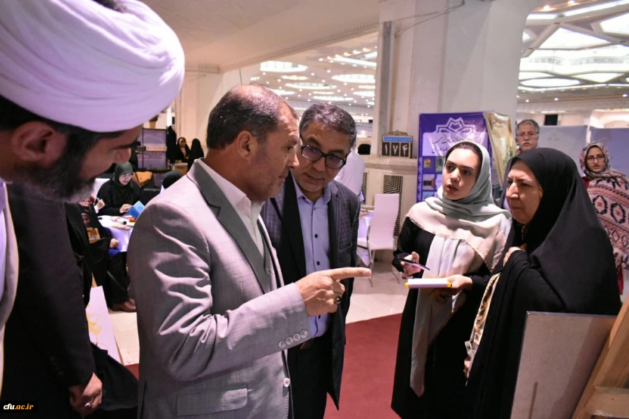 غرفه دانشگاه فرهنگیان در بیست و ششمین نمایشگاه بین المللی قرآن کریم