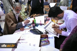 غرفه دانشگاه فرهنگیان در بیست و ششمین نمایشگاه بین المللی قرآن کریم