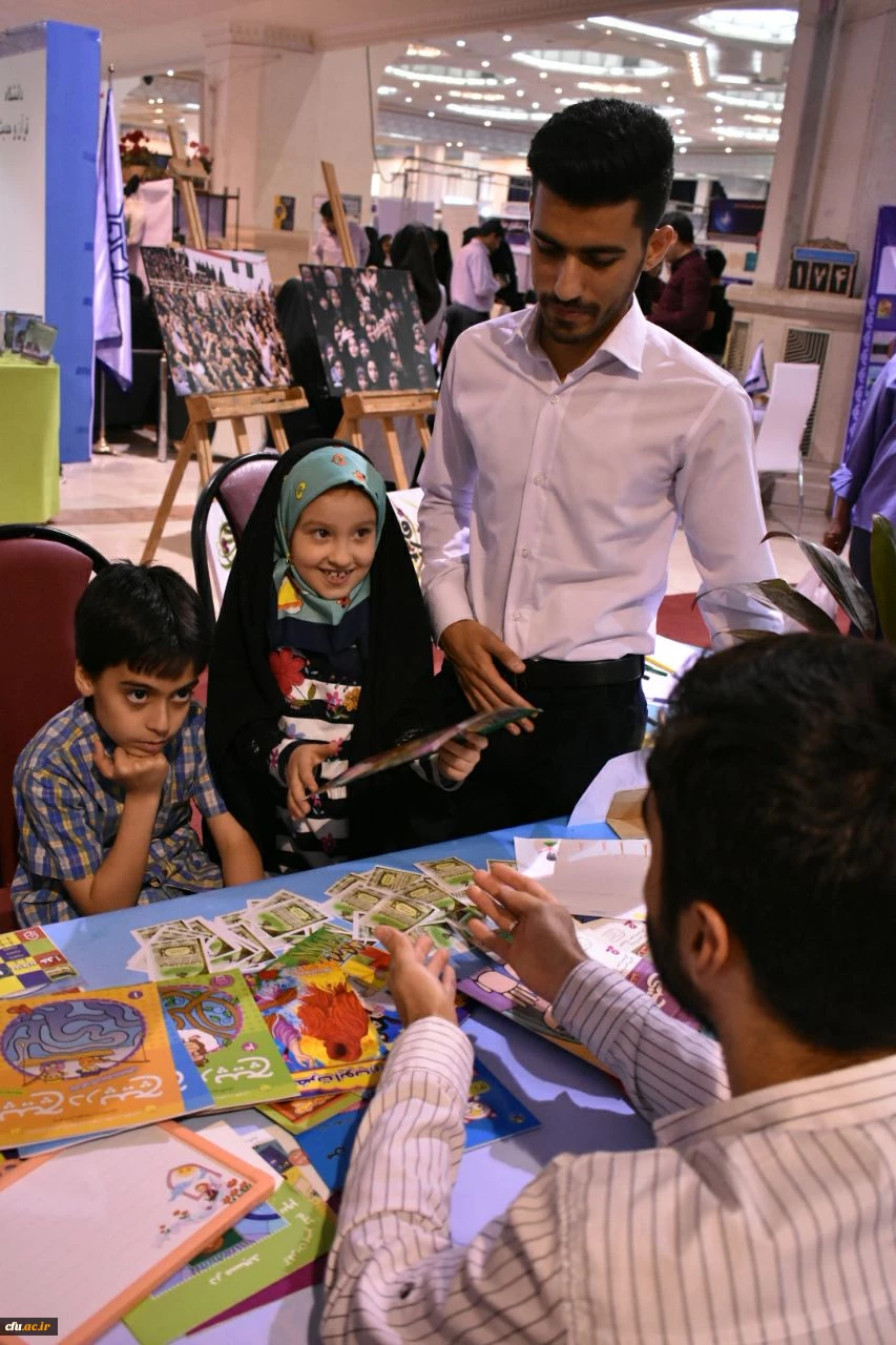 غرفه دانشگاه فرهنگیان در بیست و ششمین نمایشگاه بین المللی قرآن کریم