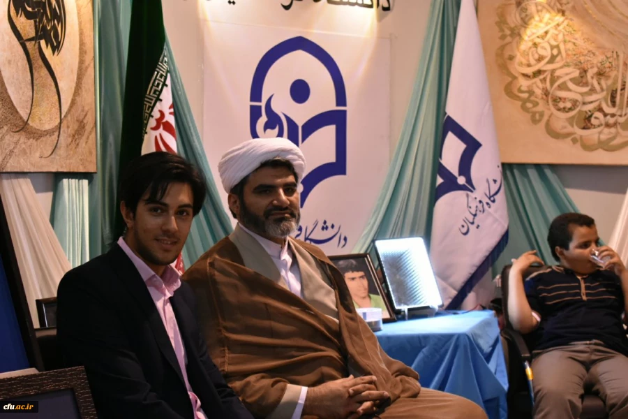 غرفه دانشگاه فرهنگیان در بیست و ششمین نمایشگاه بین المللی قرآن کریم