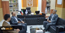 دیدار مدیر کل صدا و سیمای استان خوزستان با مدیریت امور پردیس های دانشگاه فرهنگیان استان: 

همکاری های دوجانبه صدا و سیما با دانشگاه فرهنگیان 
 2