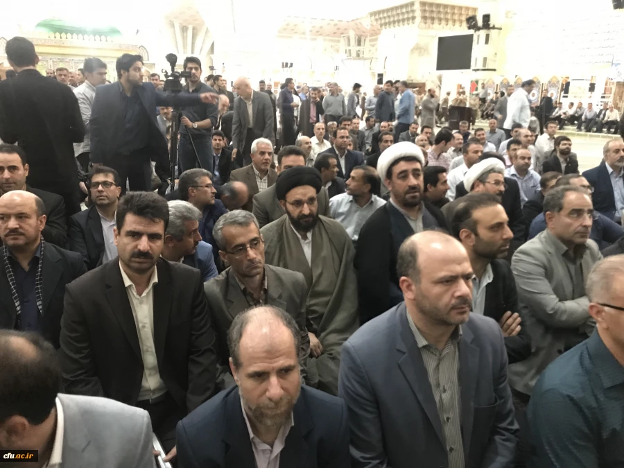 در آستانه سالگرد ارتحال بنیانگذار کبیر انقلاب اسلامی؛

آئین تجدید میثاق خانواده دانشگاهیان کشور با آرمان های امام خمینی(ره) و مقام معظم رهبری (مدظله العالی) برگزار شد 2