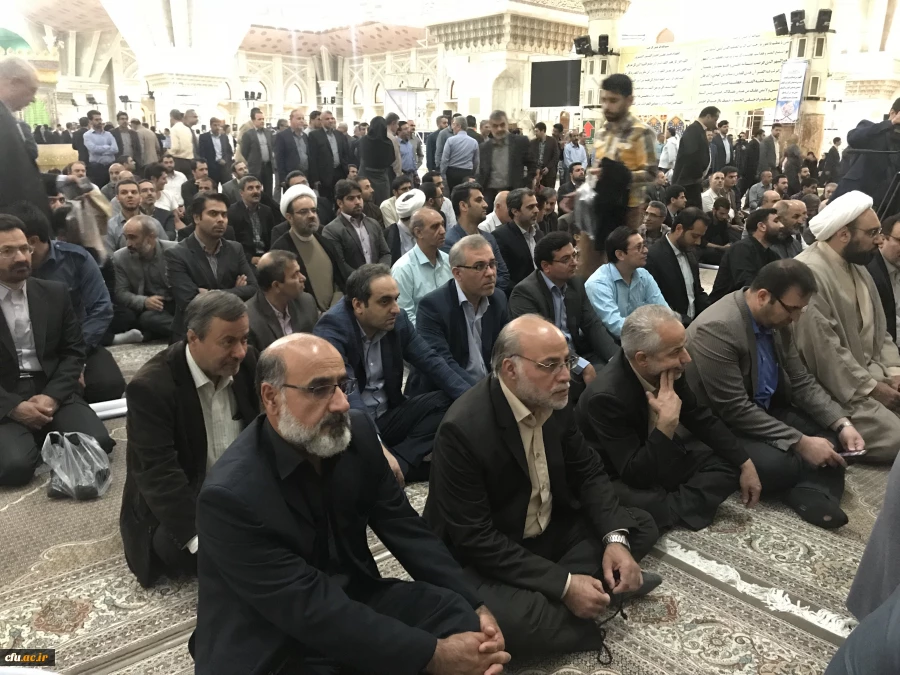 در آستانه سالگرد ارتحال بنیانگذار کبیر انقلاب اسلامی؛

آئین تجدید میثاق خانواده دانشگاهیان کشور با آرمان های امام خمینی(ره) و مقام معظم رهبری (مدظله العالی) برگزار شد 2