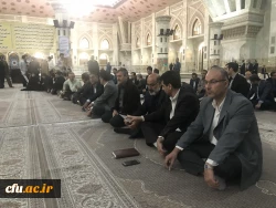 در آستانه سالگرد ارتحال بنیانگذار کبیر انقلاب اسلامی؛

آئین تجدید میثاق خانواده دانشگاهیان کشور با آرمان های امام خمینی(ره) و مقام معظم رهبری (مدظله العالی) برگزار شد 2