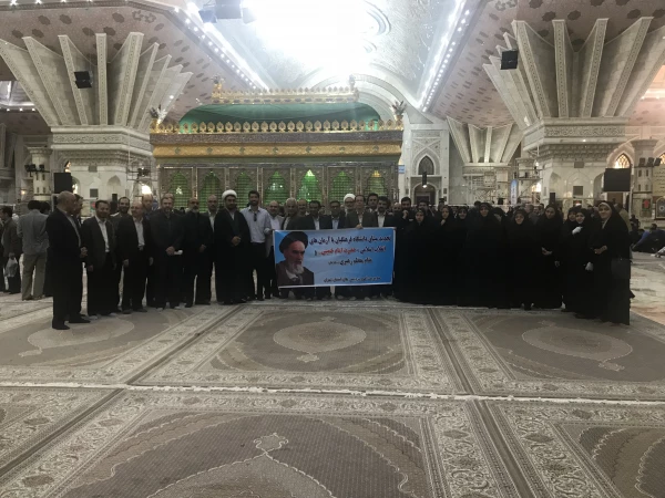 در آستانه سالگرد ارتحال بنیانگذار کبیر انقلاب اسلامی؛

آئین تجدید میثاق خانواده دانشگاهیان کشور با آرمان های امام خمینی(ره) و مقام معظم رهبری (مدظله العالی) برگزار شد 2