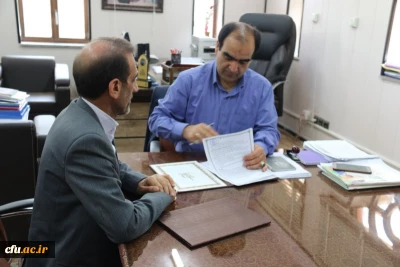 انعقاد تفاهم نامه همکاری بین دانشگاه فرهنگیان یزد و هئیت ورزش های همگانی استان یزد