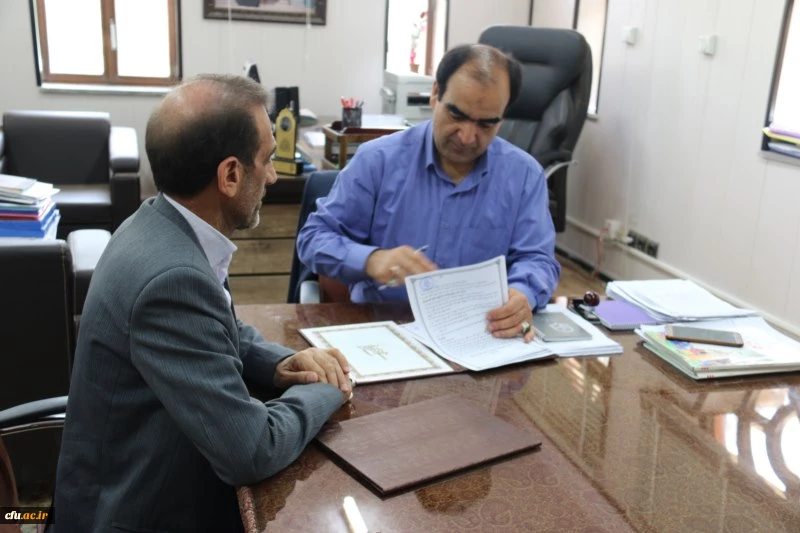 انعقاد تفاهم نامه همکاری بین دانشگاه فرهنگیان یزد و هئیت ورزش های همگانی استان یزد