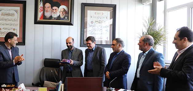 مراسم تکریم و معارفه رئیس دفتر ریاست دانشگاه فرهنگیان برگزار شد 5