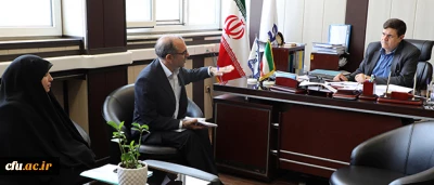 دیدار سرپرست امور پردیس های استان اردبیل با رییس دانشگاه فرهنگیان