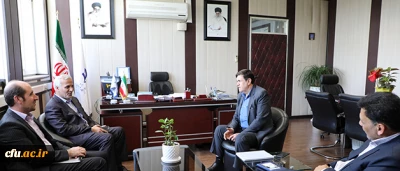 دیدار رییس دانشگاه فرهنگیان با  نماینده مردم شریف رشت