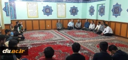 نشست صمیمانه مدیریت دانشگاه فرهنگیان استان خوزستان با مسولان و دانشجومعلمان مرکز آموزش عالی امام رضا(ع) اندیمشک 2