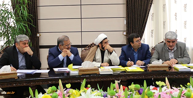 جلسه هیات امنای دانشگاه فرهنگیان خراسان شمالی با حضور استاندار برگزار شد 4