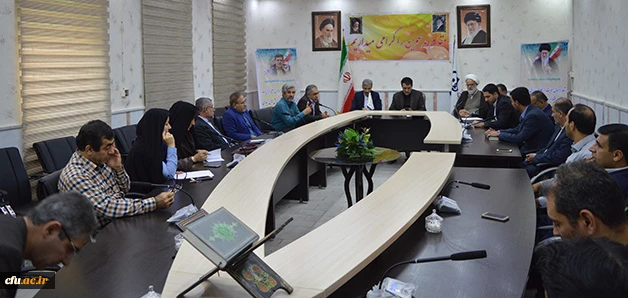 دیدار دکتر یوسفی نماینده مردم استان خوزستان در مجلس با مدیر امور پردیس ها و اعضای هیئت علمی  استان 3