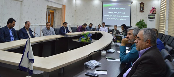 دیدار دکتر یوسفی نماینده مردم استان خوزستان در مجلس با مدیر امور پردیس ها و اعضای هیئت علمی  استان 4