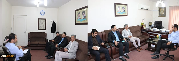 نشست مدیریت امور پردیس های دانشگاه فرهنگیان خوزستان با مدیر کل کتابخانه های عمومی استان  2