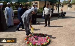 با حضور مسئولان  استان خوزستان:

 کلنگ احداث سالن چند منظوره مرکز خدیجه کبری (س) دزفول بر زمین زده شد
 5