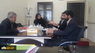 اولین جلسه مشترک مدیریت بهسازی منابع انسانی با نمایندگان گروه معارف اسلامی دانشگاه فرهنگیان در روز سه شنبه مورخ 97/03/22