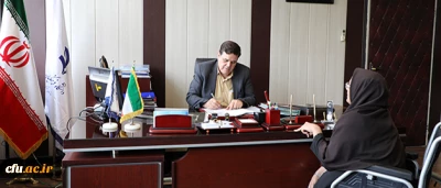 ملاقات حضوری همکاران با رئیس دانشگاه فرهنگیان