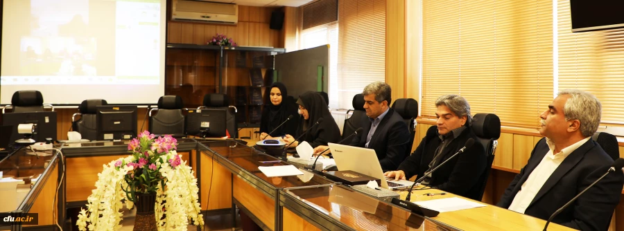 اولین جلسه کارگروه طرح ریزی و تدوین دوره های بهسازی استادان گروه آموزش زبان انگلیسی دانشگاه فرهنگیان، در روز یکشنبه مورخ 97/03/20