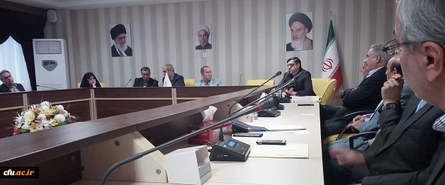 دیدار و گفتگو مدیریت دانشگاه فرهنگیان آذربایجان شرقی با مجمع خیرین مدرسه ساز استان  2