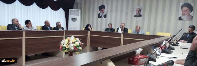 دیدار و گفتگو مدیریت دانشگاه فرهنگیان آذربایجان شرقی با مجمع خیرین مدرسه ساز استان  3