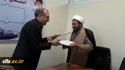 امضای تفاهم نامه همکاری میان حوزه علمیه و دانشگاه فرهنگیان استان اردبیل 2