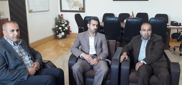 دیدار و گفتگو مدیر امور پردیس های استان آذربایجان غربی با رئیس سازمان مدیریت و برنامه ریزی استان  2