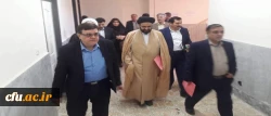 بازدید رییس و هیات رییسه دانشگاه از پردیس حضرت فاطمه الزهرا(س)خورستان