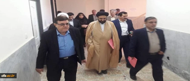 بازدید رییس و هیات رییسه دانشگاه از پردیس حضرت فاطمه الزهرا(س)خورستان