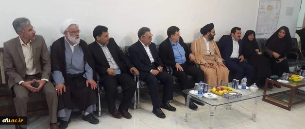 بازدید رییس و هیات رییسه دانشگاه از پردیس حضرت فاطمه الزهرا(س)خورستان