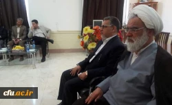 بازدید رییس و هیات رییسه دانشگاه از پردیس حضرت فاطمه الزهرا(س)خورستان