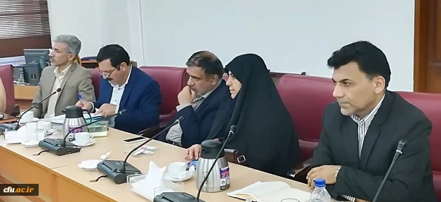 گزارش تصویری جلسه هیات امنای دانشگاه فرهنگیان با حضور رییس دانشگاه، هیات رییسه و استاندار خوزستان