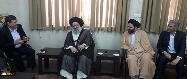 رئیس دانشگاه فرهنگیان در دیدار با نماینده مقام معظم رهبری در استان خوزستان:

رهنمود های معنوی علما  چراغ راه متولیان تعلیم و تربیت و دانشگاه فرهنگیان 2