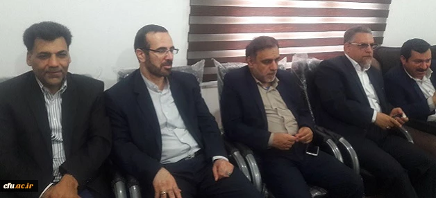 رئیس دانشگاه فرهنگیان در دیدار با نماینده مقام معظم رهبری در استان خوزستان:

رهنمود های معنوی علما  چراغ راه متولیان تعلیم و تربیت و دانشگاه فرهنگیان 3