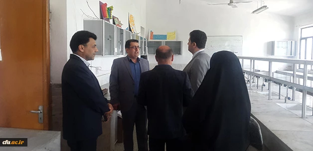 با حضور معاون آموزشی و تحصیلات تکمیلی  و  مدیر کل حوزه ریاست دانشگاه فرهنگیان انجام شد:

بازدید از حوزه امتحان و امکانات آموزشی پردیس حضرت صدیقه (س)ساری 3