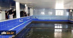 دانشجومعلمان دانشگاه فرهنگیان ارومیه از تصفیه خانه آب آشامیدنی شهرستان ارومیه بازدید کردند  3